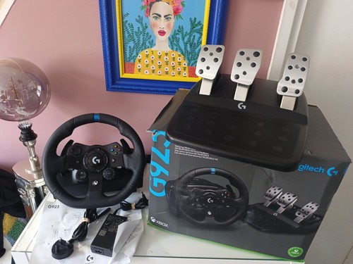 Logitech g923 volante pedali - volante, e