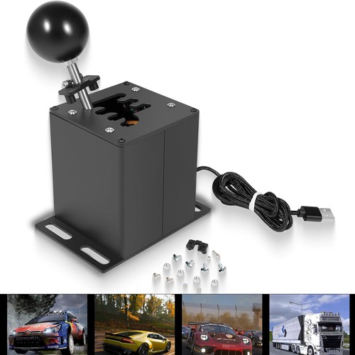 Usb gear shifter sim - h,